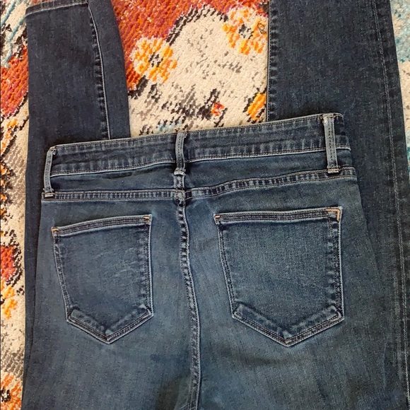 VINCE. Vintage indigo wash high rise sz 28 - Picture 8 of 10